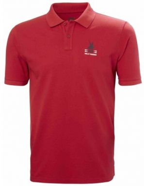 Helly Hansen KOSTER POLO Pánske polo tričko, červená, veľkosť