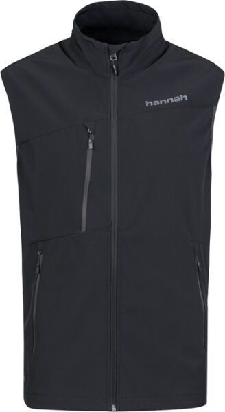 Hannah BALTON Pánska softshellová vesta, čierna, veľkosť XXXL