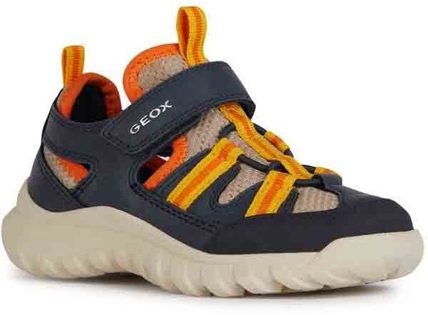 Geox SIMBYOS A Chlapčenské tenisky, tmavo modrá, veľkosť