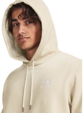 Under Armour ESSENTIAL FLEECE Pánska mikina, béžová, veľkosť XXXL