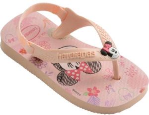 HAVAIANAS BABY DISNEY CLASSICS II Detské žabky, ružová, veľkosť 27/28