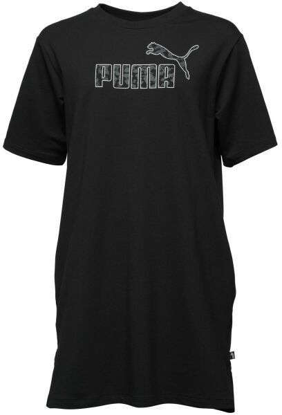 Puma ESSENTIALS LOGO DRESS TR Dámske šaty, čierna, veľkosť