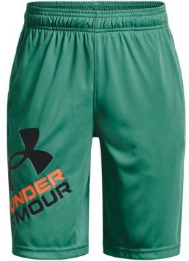 Under Armour PROTOTYPE 2.0 LOGO SHORTS Chlapčenské kraťasy, zelená, veľkosť S