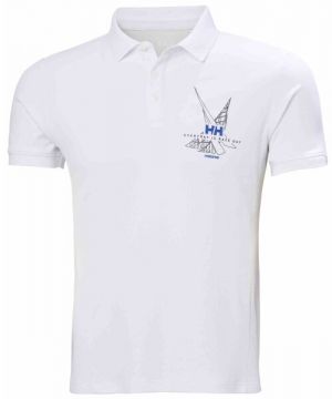 Helly Hansen HP RACE POLO Pánske tričko, biela, veľkosť