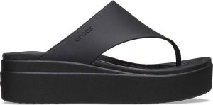 Crocs BROOKLYN FLIP W Dámske žabky, čierna, veľkosť 36/37