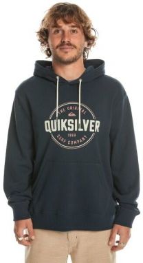 Quiksilver CIRCLE UP Pánska mikina, tmavo modrá, veľkosť
