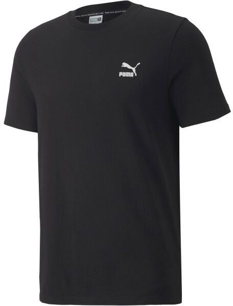 Puma ESS SMALL LOGO TEE Pánske tričko, čierna, veľkosť