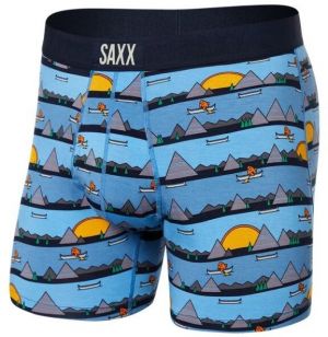 SAXX ULTRA Pánske boxerky, modrá, veľkosť