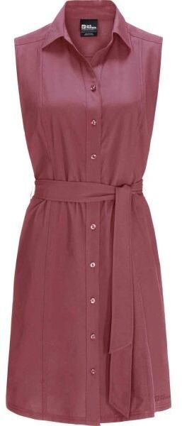 Jack Wolfskin SONORA DRESS Dámske šaty, ružová, veľkosť