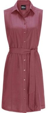 Jack Wolfskin SONORA DRESS Dámske šaty, ružová, veľkosť