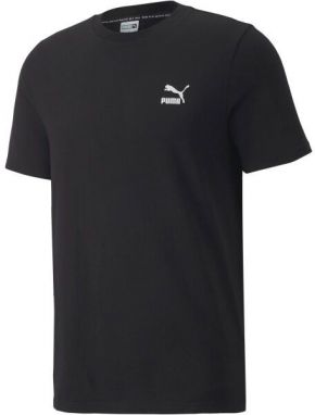Puma ESS SMALL LOGO TEE Pánske tričko, čierna, veľkosť