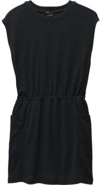 PrAna COZY UP CUT OUT Dámske šaty, tmavo sivá, veľkosť