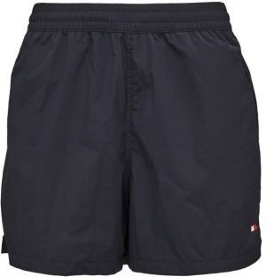 Tommy Hilfiger ESSENTIALS FLAG LOOSE Dámske kraťasy, tmavo modrá, veľkosť