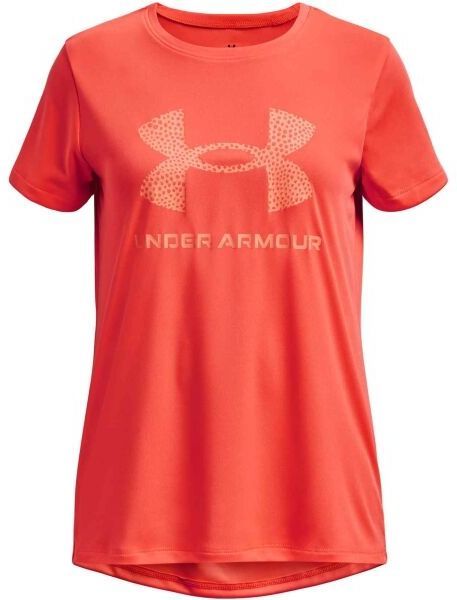 Under Armour TECH SOLID PRINT FILL BL SSC Dievčenské tričko, oranžová, veľkosť L