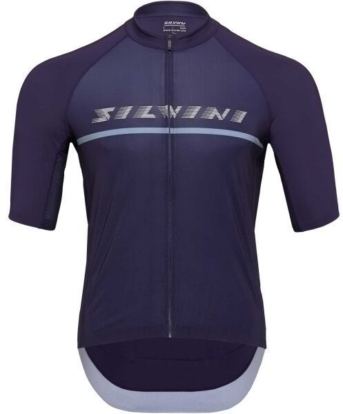 SILVINI MEN JERSEY MAZZANO Pánsky cyklistický dres, tmavo modrá, veľkosť