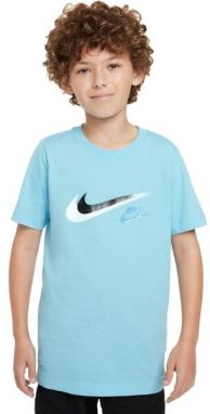 Nike SPORTSWEAR Chlapčenské tričko, svetlomodrá, veľkosť