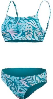 Speedo PRINTED ADJUSTABLE THINSTRAP 2 PIECE Dámske dvojdielne plavky, svetlomodrá, veľkosť