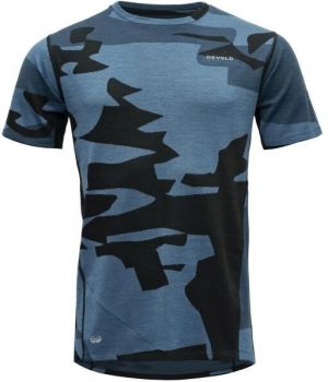 Devold KL?VSTIEN MERINO TEE Pánske tričko, modrá, veľkosť