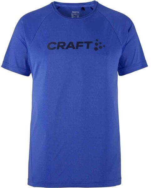 Craft CORE ESSENCE LOGO TEE M Pánske funkčné tričko, modrá, veľkosť