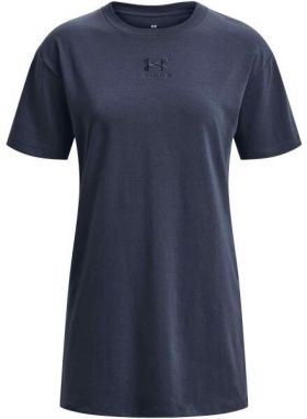 Under Armour LOGO EXTENDED Dámske tričko, tmavo sivá, veľkosť