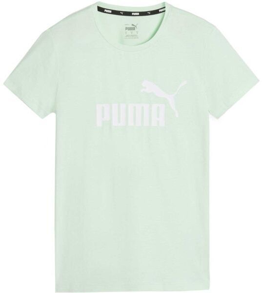 Puma ESS LOGO TEE (S) Dámske tričko, svetlo zelená, veľkosť