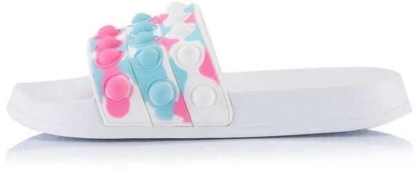 ALPINE PRO ARCO Detské šľapky, biela, veľkosť