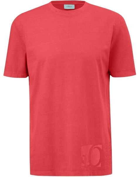 s.Oliver RL T-SHIRT Pánske tričko, červená, veľkosť