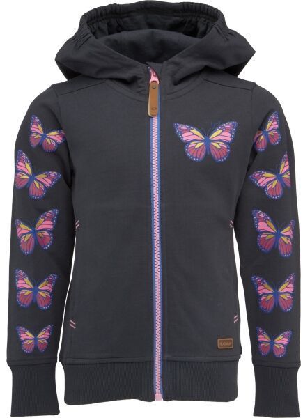 LOAP DONA Dievčenská mikina, tmavo modrá, veľkosť 158-164