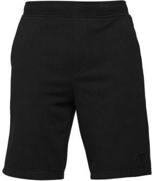 4F SHORTS BASIC Pánske kraťasy, čierna, veľkosť