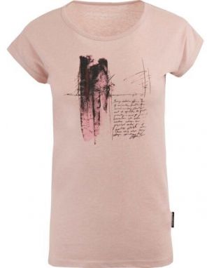 ALPINE PRO ELFA Dámske tričko, ružová, veľkosť