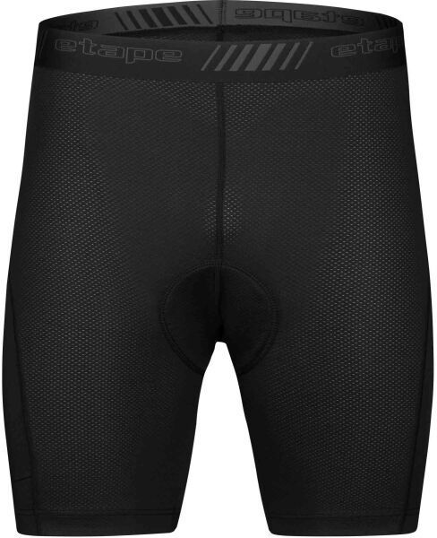 Etape BOXER Pánske vnútorné nohavice s cyklovložkou, čierna, veľkosť