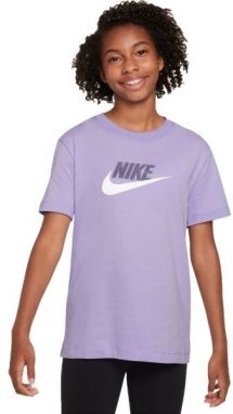 Nike SPORTSWEAR Dievčenské tričko, fialová, veľkosť