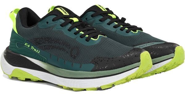 ATOM K4 TRAIL Pánske bežecké topánky, tmavo zelená, veľkosť