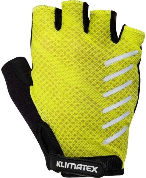 Klimatex EIKE Pánske cyklo rukavice, svetlo zelená, veľkosť