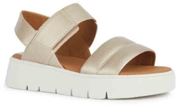 Geox DANDRA 40 Dámske sandále, zlatá, veľkosť