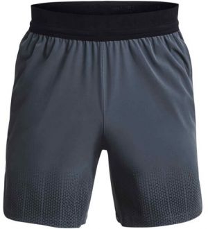 Under Armour ARMOURPRINT PEAK WVN STS Pánske kraťasy, tmavo sivá, veľkosť S