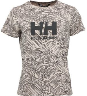 Helly Hansen LOGO T-SHIRT GRAPHIC W Dámske tričko, sivá, veľkosť