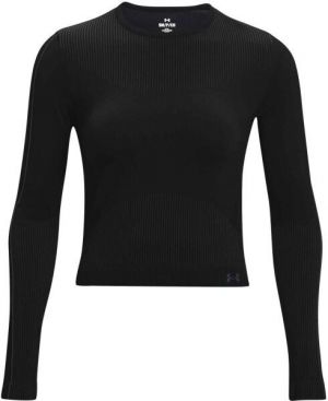 Under Armour RUSH SEAMLESS Dámske tričko s dlhým rukávom, čierna, veľkosť L