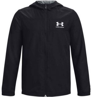 Under Armour SPORTSTYLE WINDBREAKER Chlapčenská bunda, čierna, veľkosť