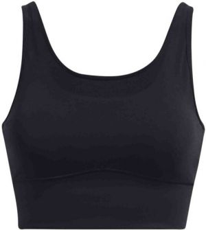 Under Armour MERIDIAN FITTED CROP Športová podprsenka, čierna, veľkosť