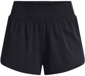Under Armour FLEX WOVEN 2-IN-1 Dámske kraťasy, čierna, veľkosť