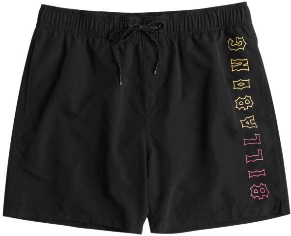 Billabong ALL DAY HERITAGE LB Pánske plavky, čierna, veľkosť