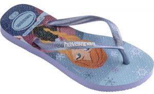HAVAIANAS KIDS SLIM PRINCESS Dievčenské žabky, svetlomodrá, veľkosť 37/38