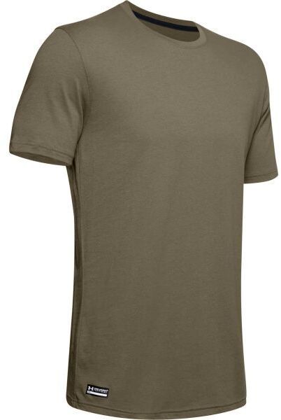 Under Armour M TAC COTTON T Pánske tričko s krátkym rukávom, hnedá, veľkosť S