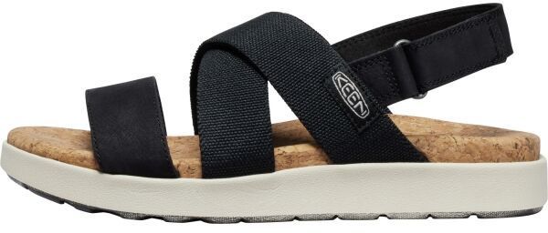 Keen ELLE CRISS CROSS W Dámske sandále, čierna, veľkosť 40
