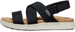 Keen ELLE CRISS CROSS W Dámske sandále, čierna, veľkosť 40