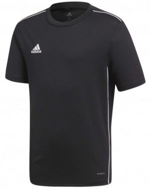 adidas CORE18 JSY Y Juniorský  futbalový dres, čierna, veľkosť