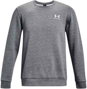 Under Armour ESSENTIAL FLEECE CREW Pánska mikina, sivá, veľkosť