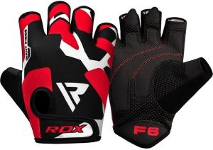 RDX SUMBLIMATION F6 Fitness rukavice, čierna, veľkosť
