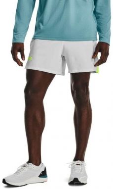 Under Armour LAUNCH ELITE 5'' SHORT Pánske šortky, biela, veľkosť
